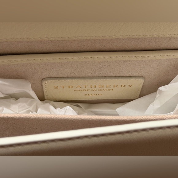 Strathberry Crescent shoulder leather bag - Picture 10 of 13